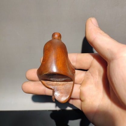 vintage wood carved praying buddha statue mini wooden wall carving amusing funny