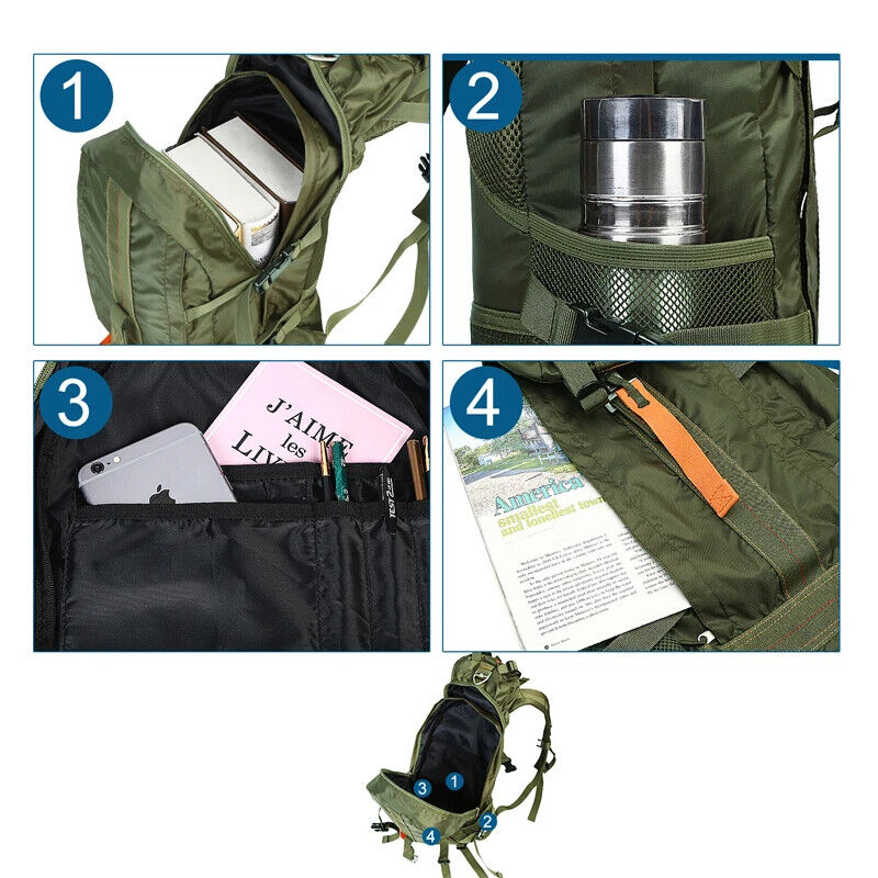 Backpack Climbing Travel Bags Backpacks Outdoor Sport School Bag Men Women