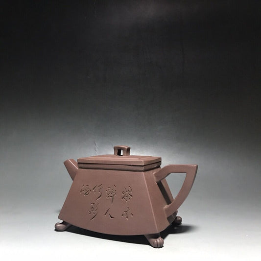 vintage chinese yixing purple clay teapot zisha ceremony teaware collection rare