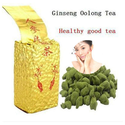 250g Organic Ginseng Oolong Tea Health Care Taiwan Dong Ding Green Food Wulong 茶