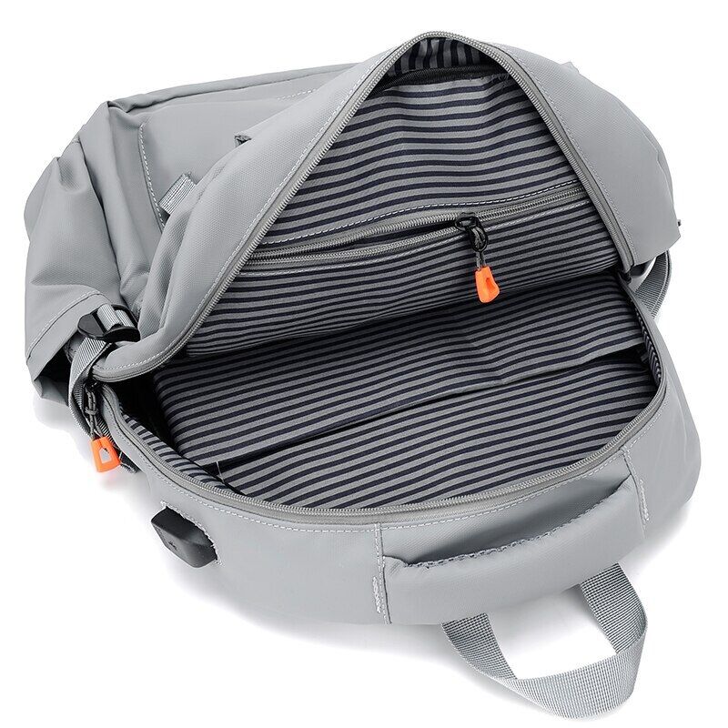 Black Backpack Men Women Laptop Bag Sport Travel Bagpacks Student Schoolbag