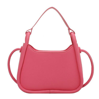 2022 Small Women's Handbag Pu Leather Shoulder Crossbody Bags Totes