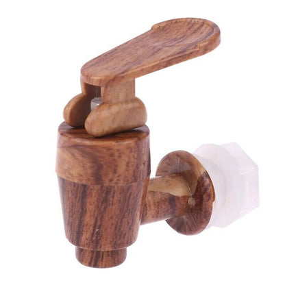 Faucets 12mm Wood Grain Leak Proof Water Glass Tank Tap Wine Beverage Dispensers