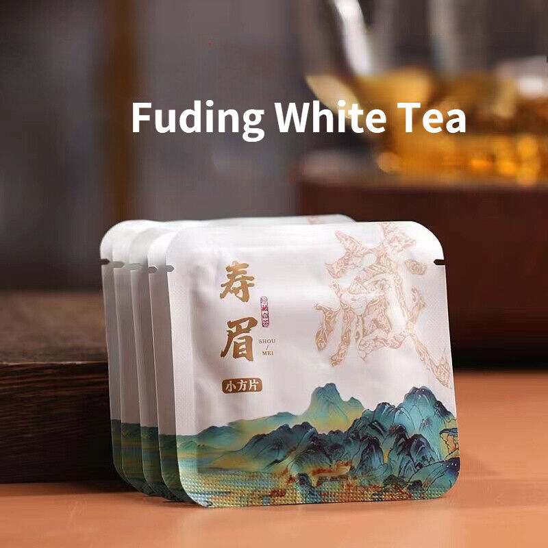 30Pcs Fuding Organic White Tea Chinese Tea Premium White Tea Brick Healthy Drink