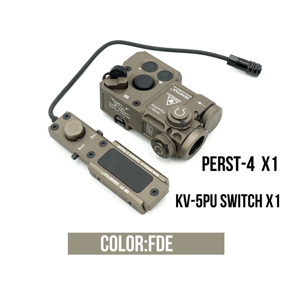 NEW Pointer PERST-4 Aiming IR / Green Sight w/ KV-D2 Tactical Switch Reset