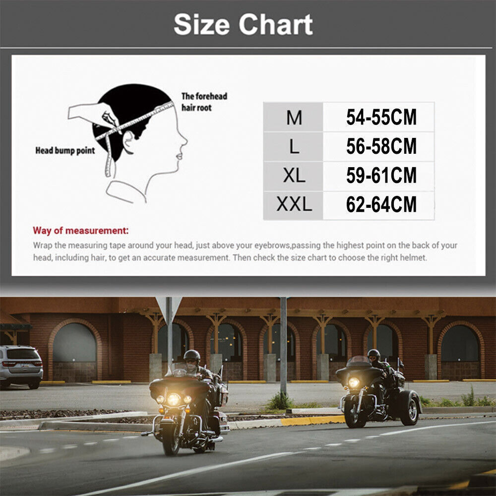 DOT Retro Baseball Cap Open Face Scooter Moped Jet Helmet Motorcycle Half Helmet