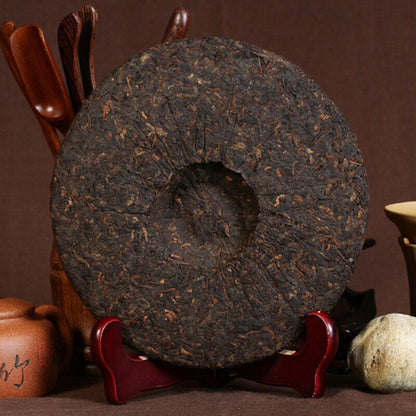 Ruyi * 2013 Year Yunnan Longrun Tea Puer Ripe Shu Pu-erh Tea Pu'er Cake 357g