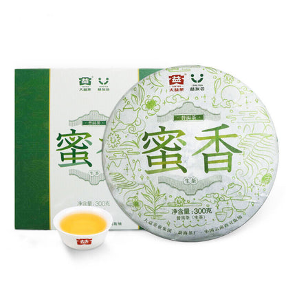 TAETEA 'Nectar' * 2019 Menghai Dayi Raw Pu'er Tea Cake Puer Pu-erh Tea 300g