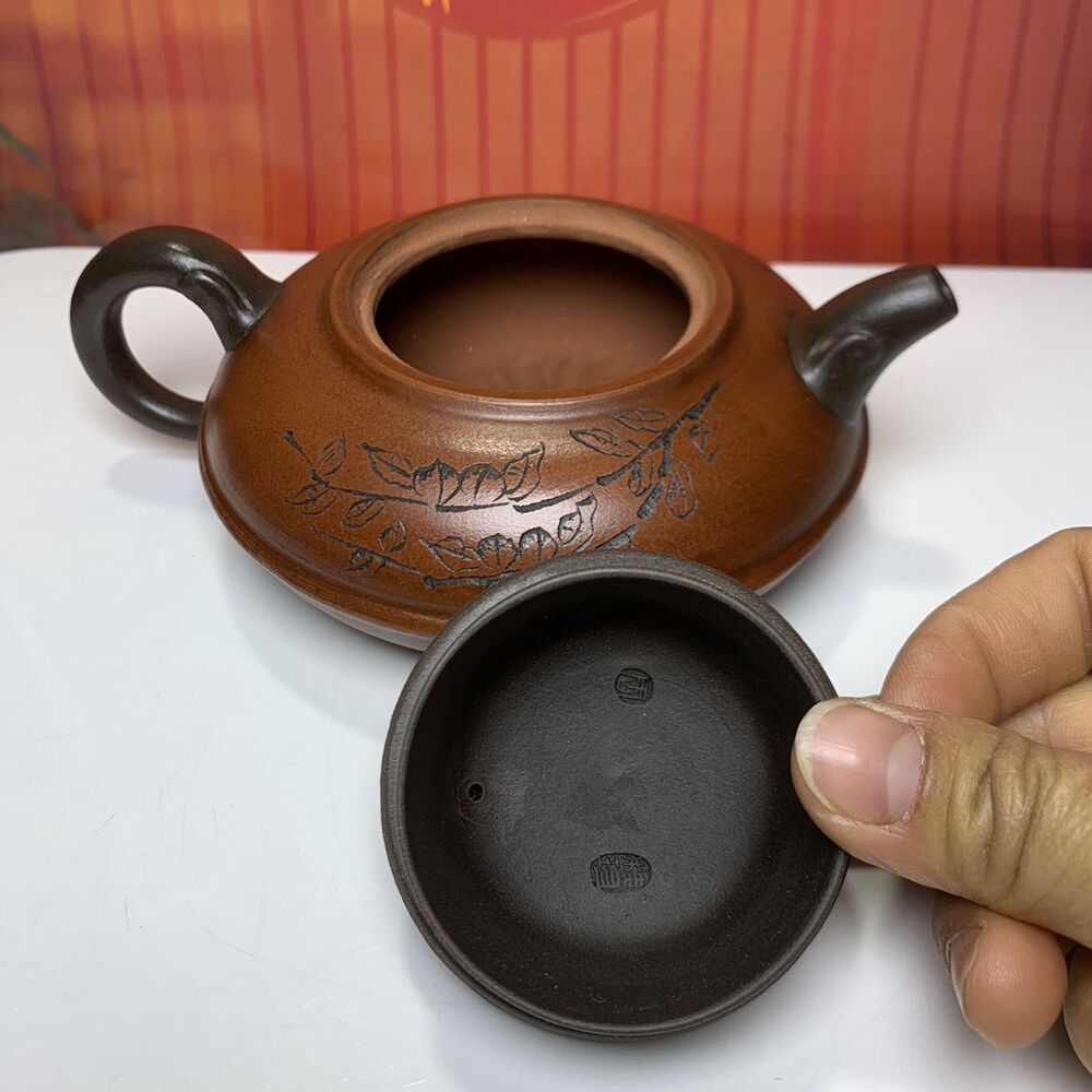Vintage Chinese Yixing Purple Clay Teapot Zisha Ceremony Fashion Gift Teaware