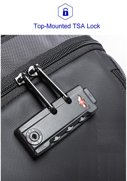 TSA Lock Charging Port Water Resistant Chest Pack Sling Bag One Strap Backpack