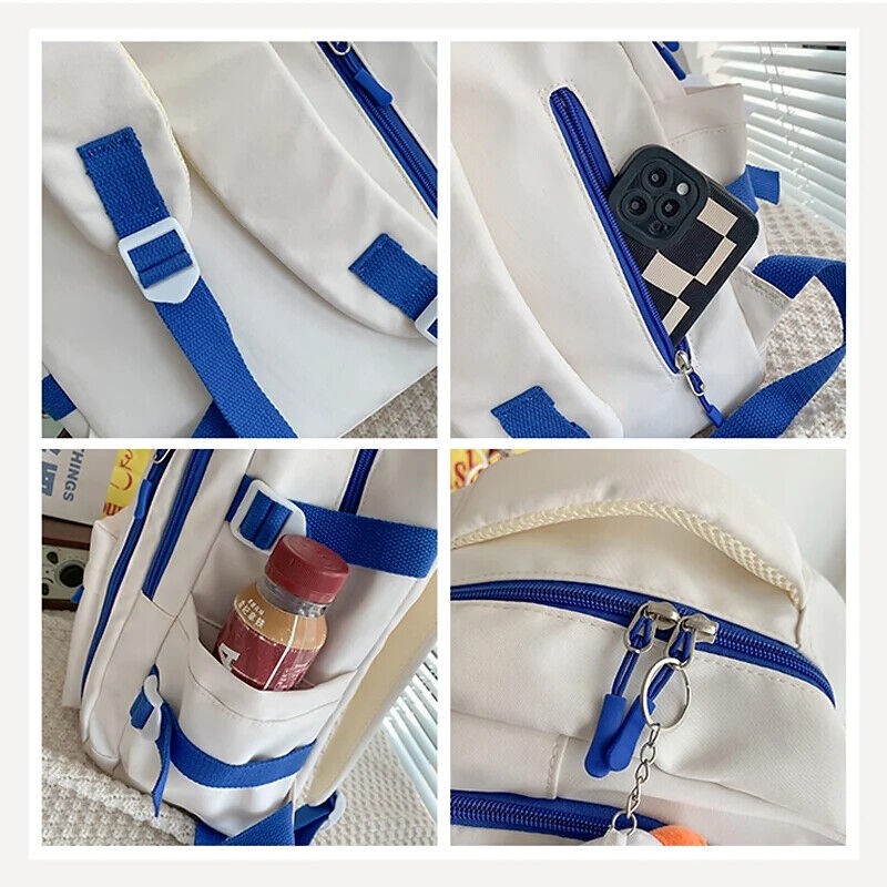 College Backpack Girl Travel Book Backpack Bag Women Men School Bags