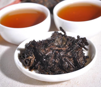 Yunnan CNNP Zhongcha Ripe Cooked Pu'er Puer Puerh Pu-erh Tea Cake 357g