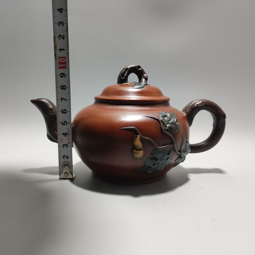 Vintage Chinese Yixing Purple Clay Teapot Zisha Ceremony Fashion Nice Teaware