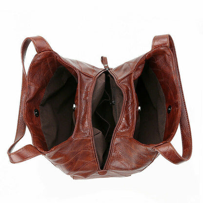 Handbag For Women PU Leather Shoulder Bag Lady Shoulder Bag Shopping Bag