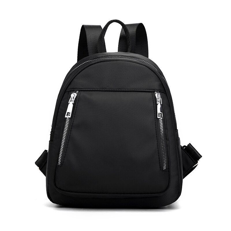 Oxford Backpack Travel Waterproof Nylon School Bag Zipper Tote Shoulder Bags 1PC
