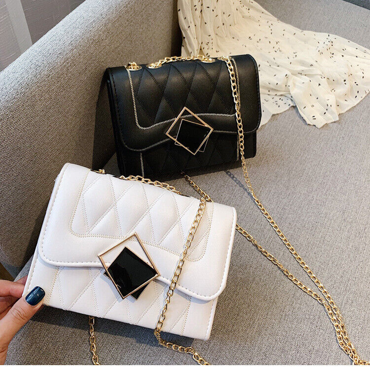Women's Small Handbags Fashion Simple Crossbody Bags Popular Chain Shoulder Bags