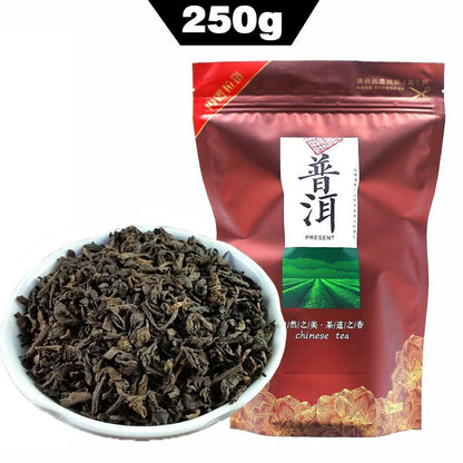 Ripe Pu-erh Tea Loose Tea China Yunnan Shu Puer Bag Packaging 250g/8.8oz