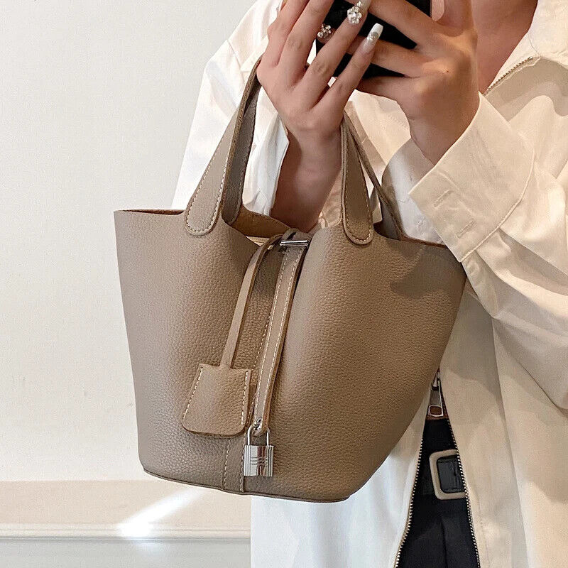 Bucket Bags Women Dumplings Bags Office Ladies Bags Clutch Bags