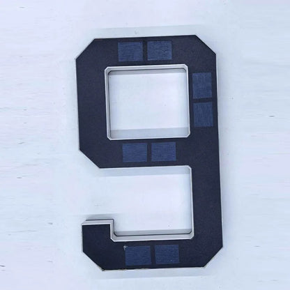 Solar House Number Lights Light Sensor House number Modern Led Address Sign