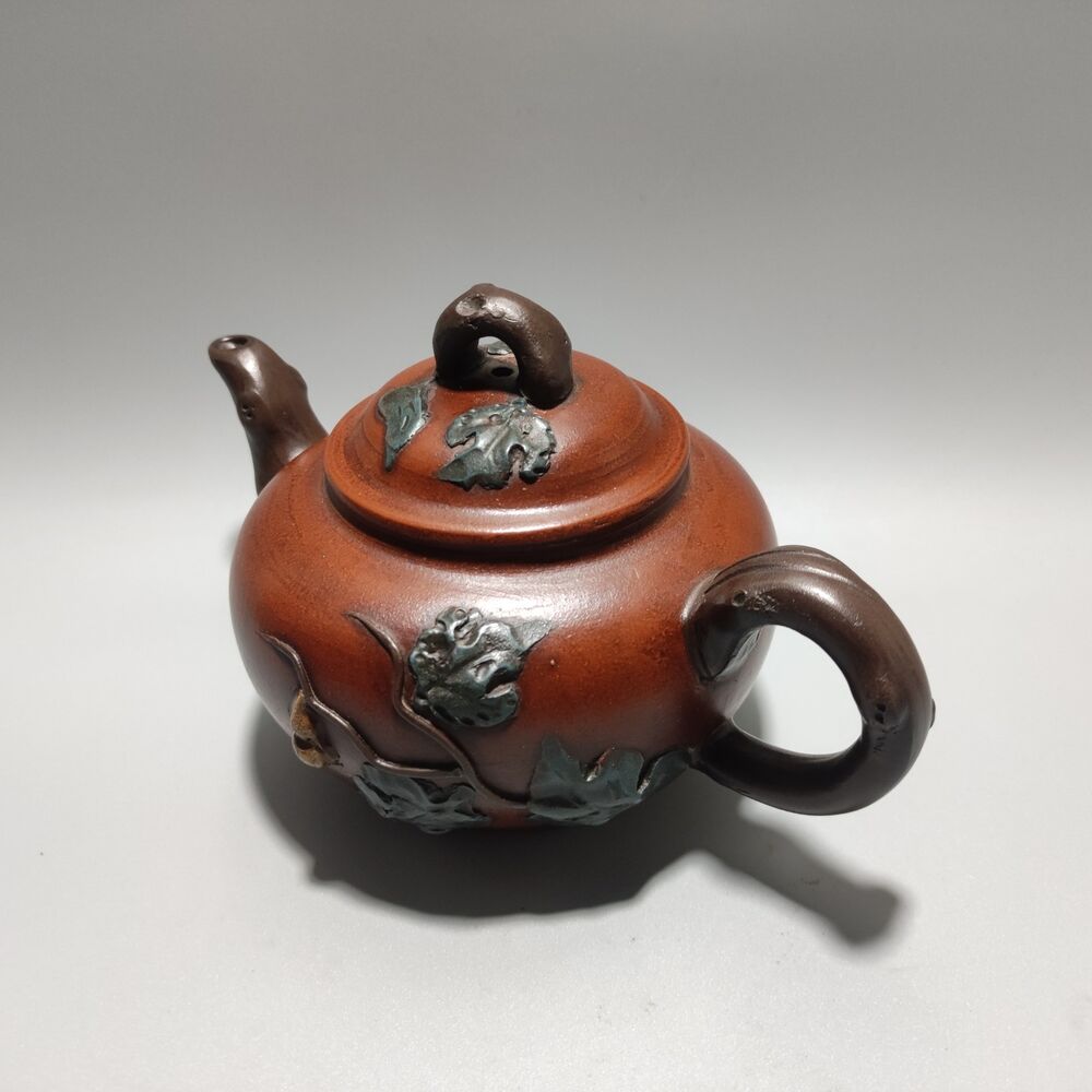 Vintage Chinese Yixing Purple Clay Teapot Zisha Ceremony Fashion Nice Teaware