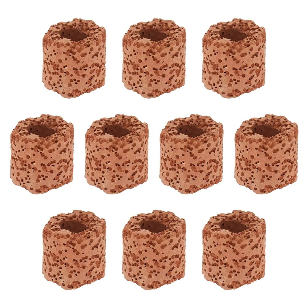 Aquarium Plant Ring Holder 10Pcs Pottery Fish Cup Weight Tank Media Pond Planter