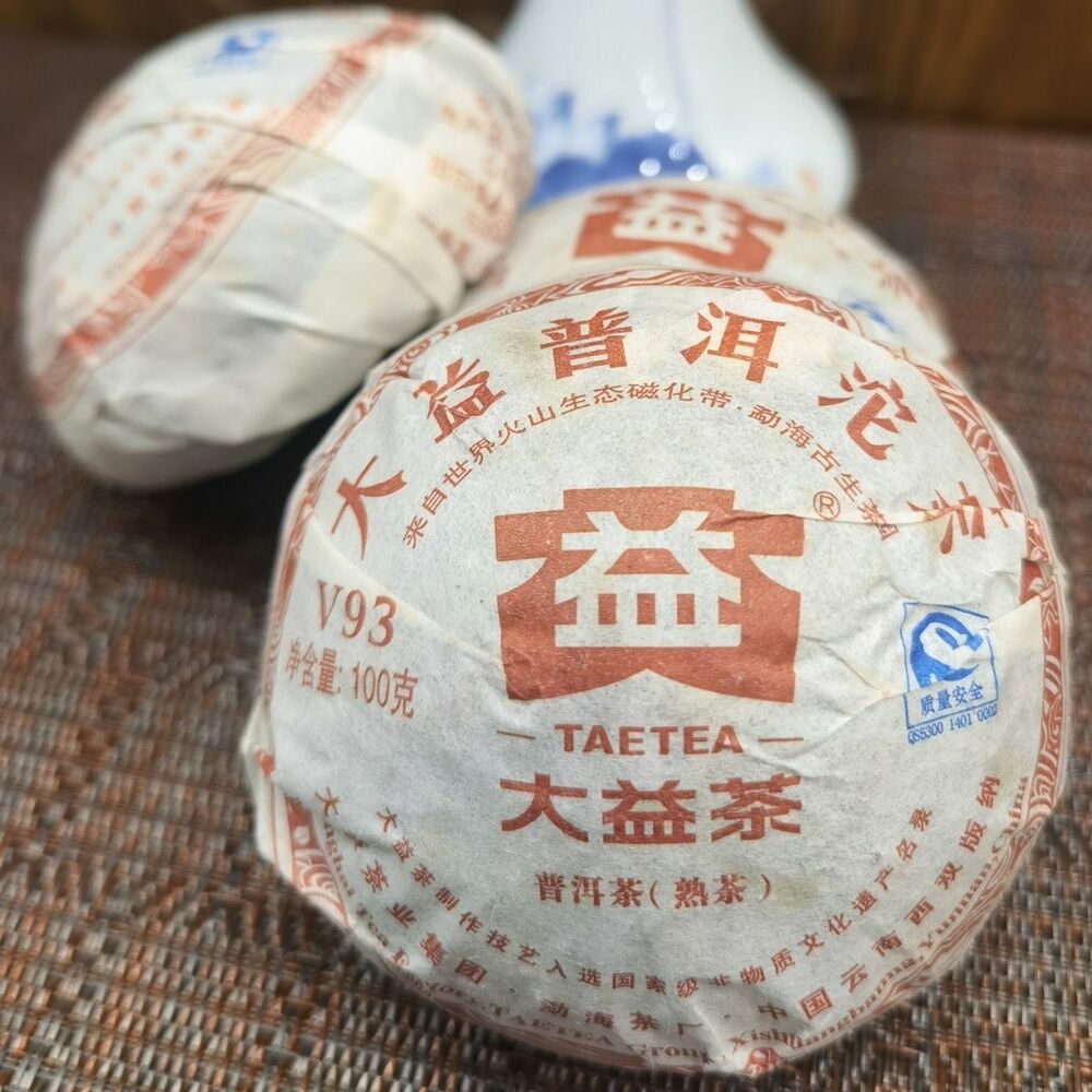 TAETEA V93 Tuo Cha* 2011 Yunnan Menghai Dayi Pu-erh Ripe Puer Shu Pu'er Tea 500g