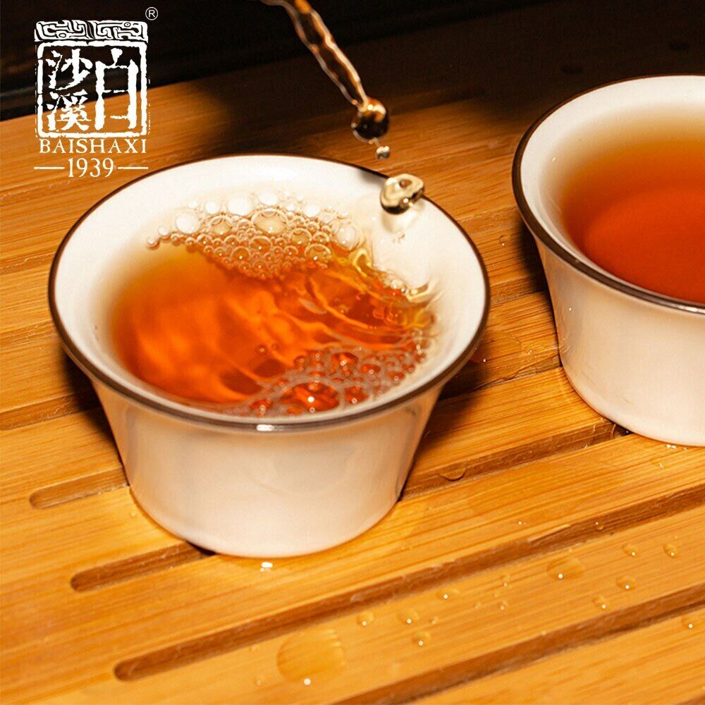 Anhua Baishaxi Hei Zhuan Cha Black Tea Top-grade Brick Tea China Tea 400g