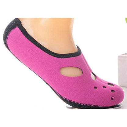 Water Shoes Swimming Solid Color Summer Beach Seaside Sneaker Slippers Nylon 7-9