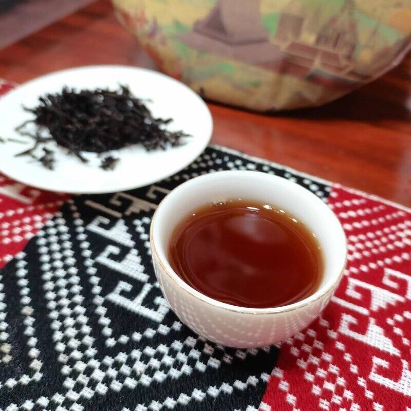 Yunnan Puerh Tea Old Banzhang Iceland 1000g Puerh Ripe Tea Brick