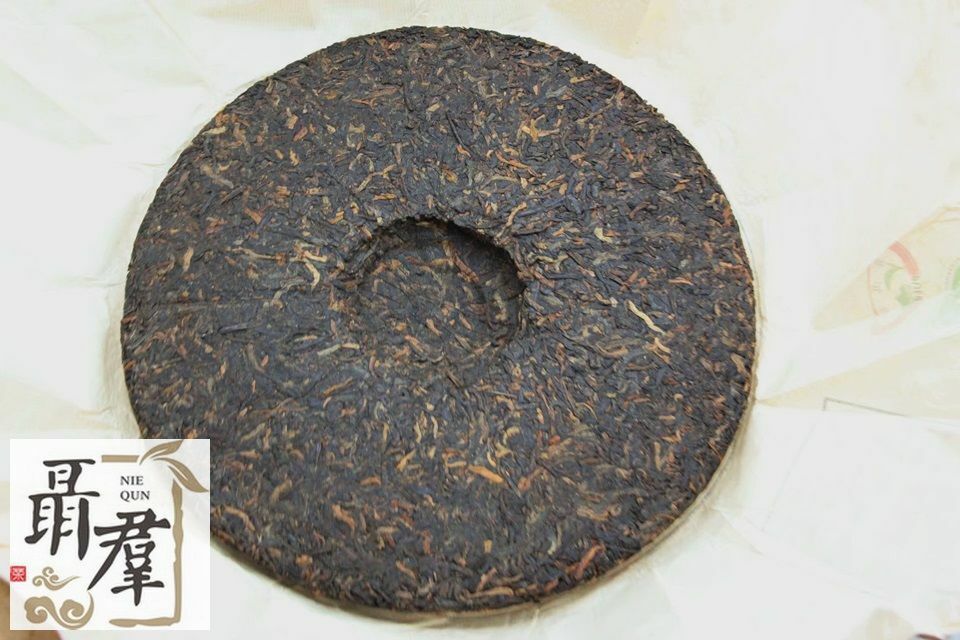 Gu Yi puer tea factory ripe Puerh - The legend 2017, 357g