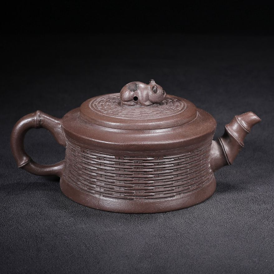 Vintage Chinese Yixing Purple Clay Teapot Zisha Ceremony Collectible Rare Small