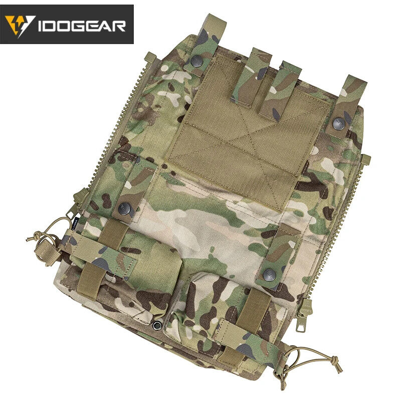 Tactical Pouch Bag Zip On Panel Modular Backpack Pouch