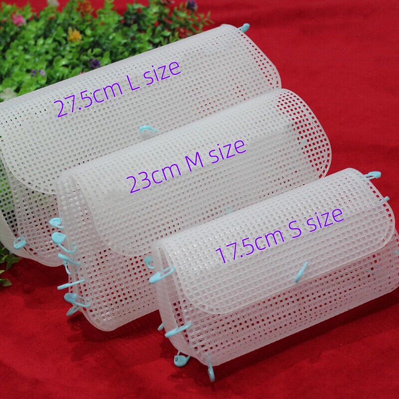 Knitting & Weaving Plastic Mesh Sheet Chenille DIY Bag Accessories Knit Helper~