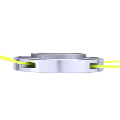 Solid Aluminum Universal Trimmer Head Durable Weed Eater Replacement Head 4 Line
