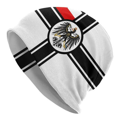 German Empire DK Reich War Flag Beanie Caps Unisex Hats Germany Patriotic Bonnet