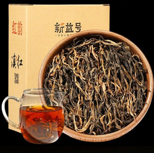 FengQing Dian Hong black Tea,Golden Bud,Yunnan Dianhong Black Tea,Kungfu tea