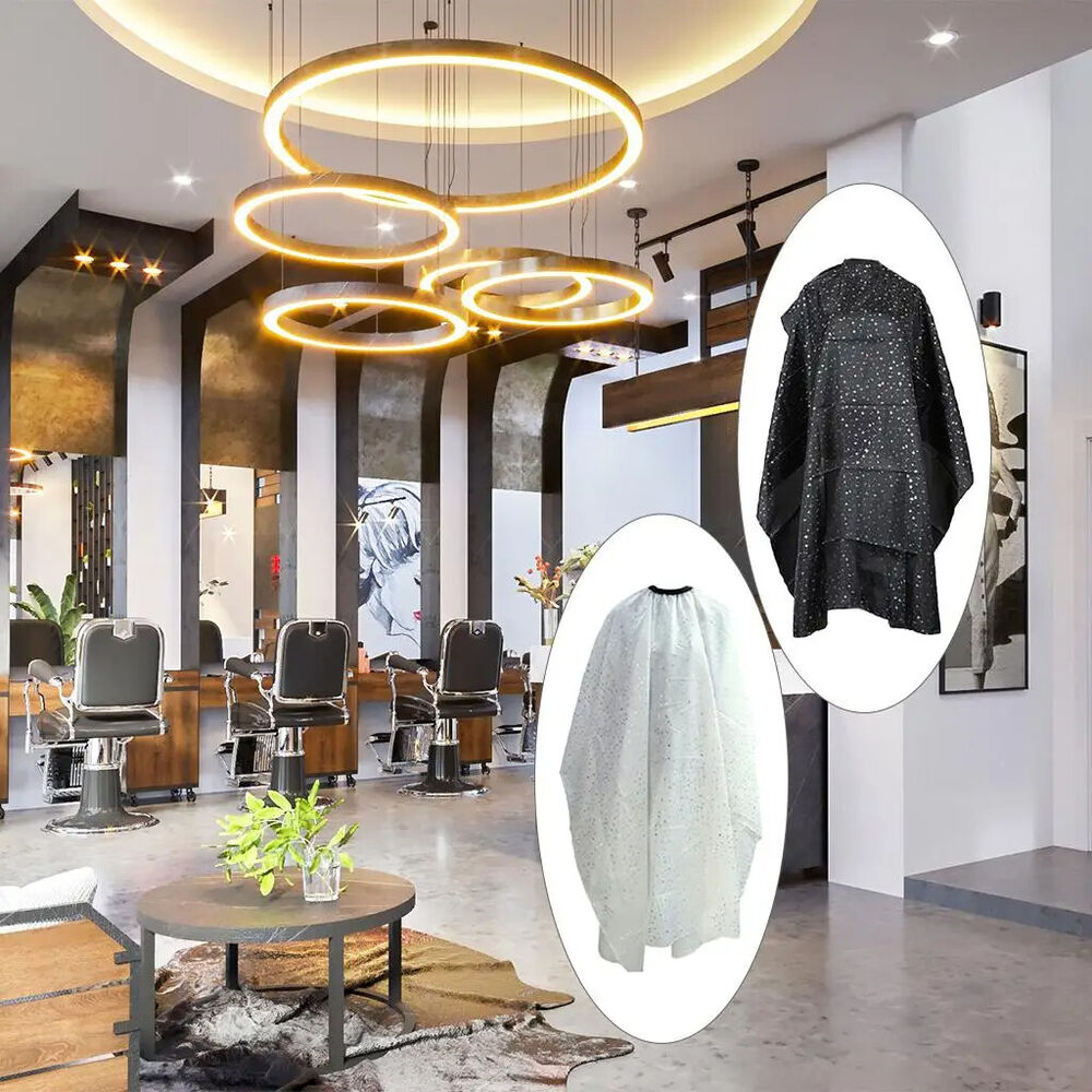 Hair Cutting Capes Polyester Barber Salon Haircut Hairdressing Apron Cloth Gowns