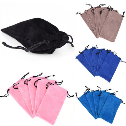 10X Soft Glasses Case Storage Pouch Bag Sunglasses Eyeglasses Cloth Pouch BaY-ca