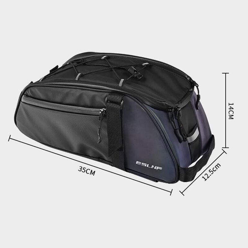 Bike Rack Bag Road MTB Bicycle Carrier Bag Trunk Pannier Cycling Bags Reflective