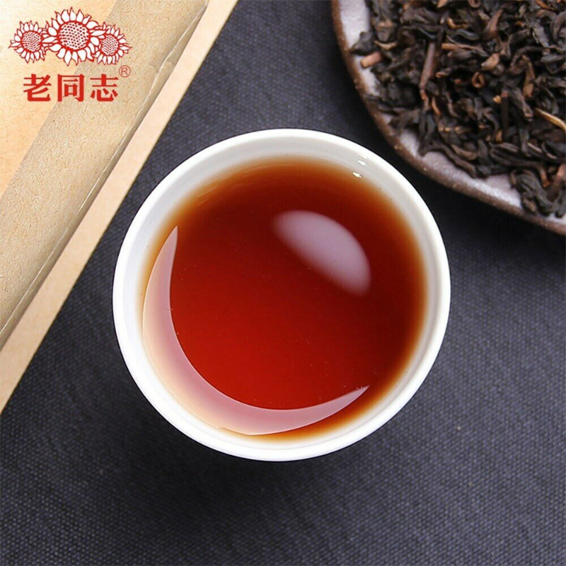 The Pu-erh Fifth Class Material Loose Shu Puer Tea Kraft Bag 1000g