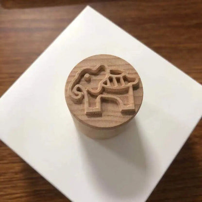 Pottery Stamp Clay Wooden Modeling Textured Pattern Ceramic Embossing Seal Tools