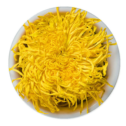 Organic Yellow Chrysanthemum Tea Big Blooming Flower Dry Herbal Health Herbs Tea