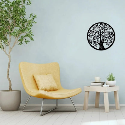 1pc, Tree Of Life Metal Wall Art 11"x11", Room Decor, Home Decor, Iron Art