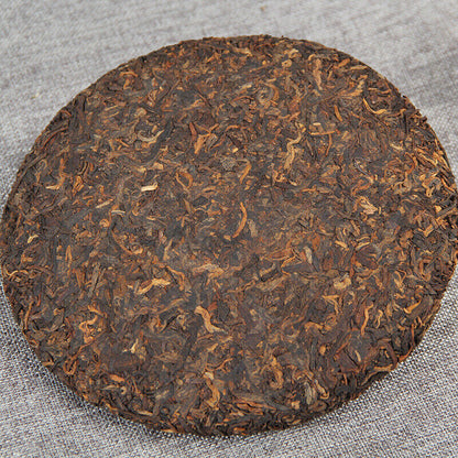 357g 2019 Da Shu Cha Palace Ripe Puer Tea Large Tree Tea Shu Puer Tea Collection