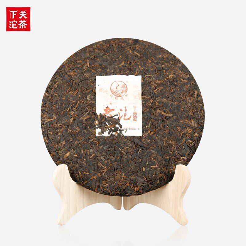 357g 2017 Shu Puer Yunnan Xia Guan Lao Pao Ripe Puer Tea Cake