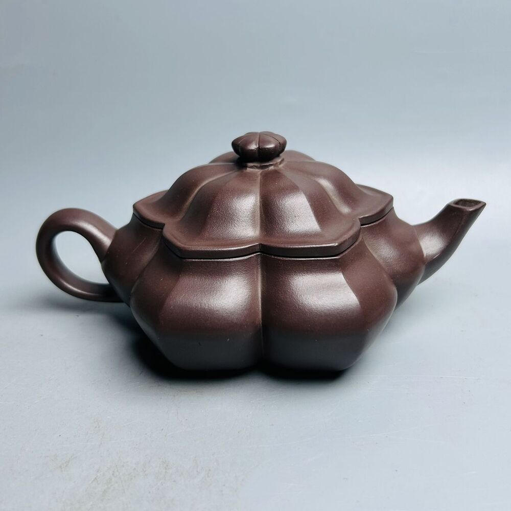 Vintage Chinese Yixing Purple Clay Teapot Zisha Ceremony Exquisite Teaware Rare