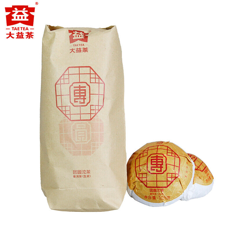 Reunion TUAN YUAN Tuocha * 2019 MengHai Dayi Tuo Puer Puerh Tea Raw Pu'er 500g