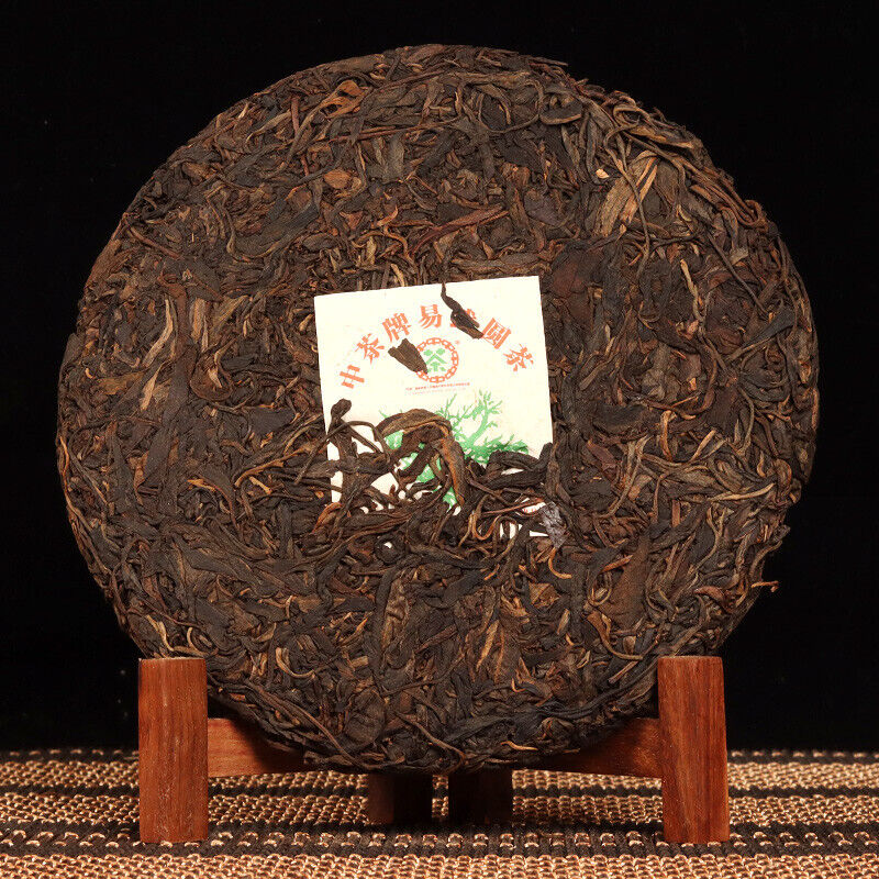 380g, 2007 China CNNP COFCO Zhong Cha yiwu Puerh Pu er Raw Cake tea,puer tee erh