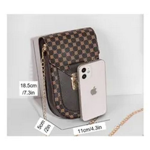 Retro Small Polka Dot Bag Chain Crossbody Bags Light Chain Cross Shoulder Bags