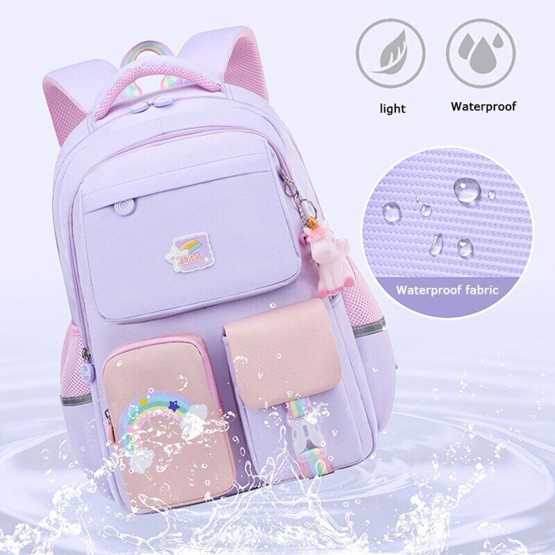 Shoulder Strap School Bag Girls Children's Backpacks Kids Schoolbags
